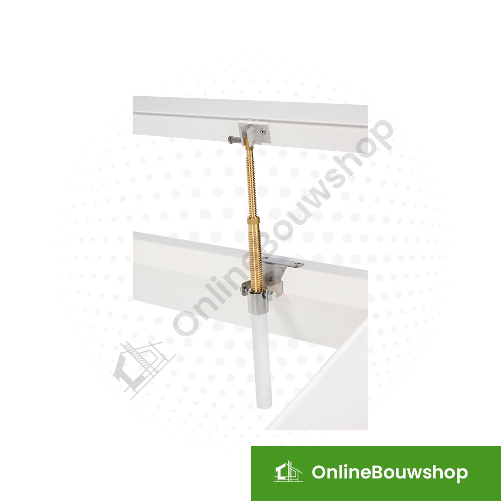 Lichtkoepel Megalux Piramide incl. Ventilerende Opstand